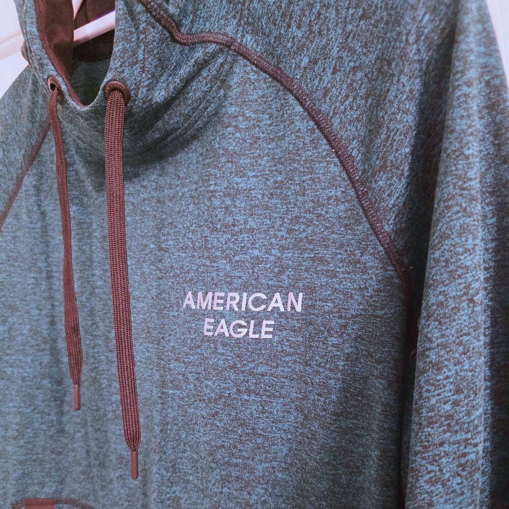 American Eagle Flex Men’s Medium Pullover Hoodie … - image 4